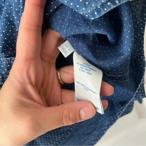Boden Relaxed Weekend Shirt US 12 100% Cotton Long Sleeved Button Down - Picture 3 of 4